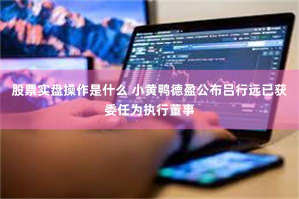 股票实盘操作是什么 小黄鸭德盈公布吕行远已获委任为执行董事