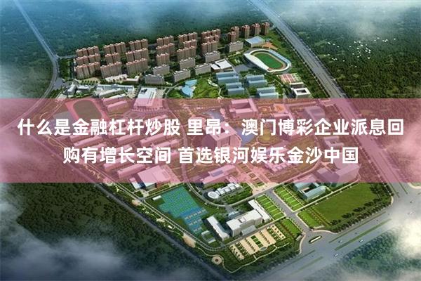 什么是金融杠杆炒股 里昂：澳门博彩企业派息回购有增长空间 首选银河娱乐金沙中国