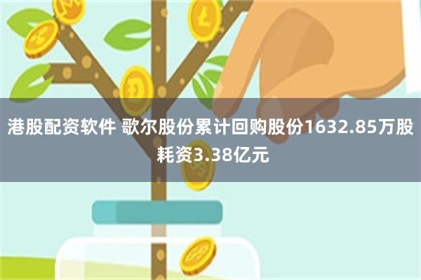 港股配资软件 歌尔股份累计回购股份1632.85万股 耗资3.38亿元
