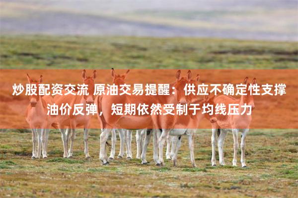 炒股配资交流 原油交易提醒：供应不确定性支撑油价反弹，短期依然受制于均线压力
