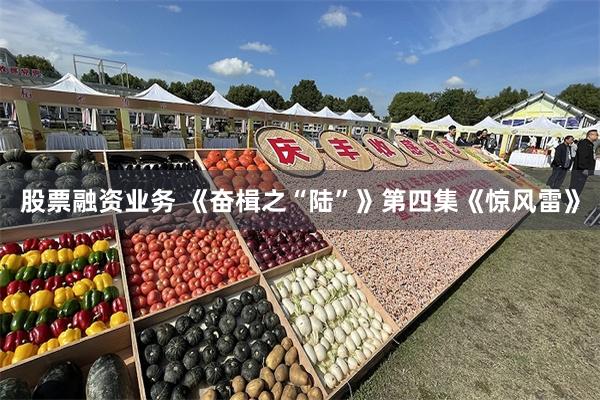 股票融资业务 《奋楫之“陆”》第四集《惊风雷》